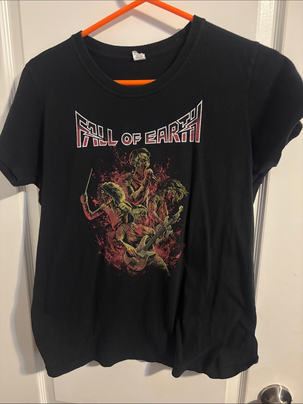 Kids Black 'Fall of Earth' Graphic Tee